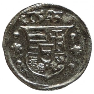 Ferdinand I. 1526-1564, obol 1543 KB