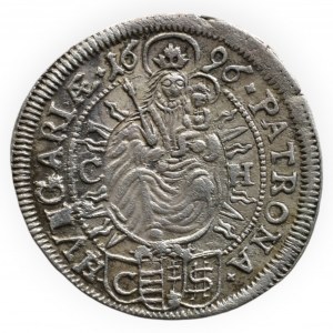 Leopold I. 1657-1705, 3 krejcar 1696 CH Bratislava-Hunger