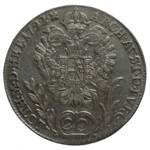 Leopold II, 20 krejcar 1792 B