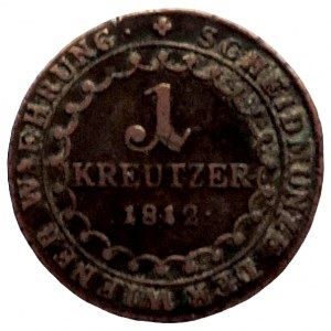 František II. 1792-1835, Cu krejcar 1812 G Nagybánya R