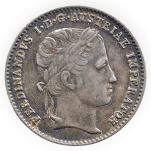 Ferdinand V. 1835-1848, AR menší žeton na korunovaci v Praze 1836