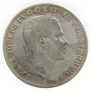FRANTIŠEK JOSEF I. 1848 - 1916, Federal thaler 1858 A