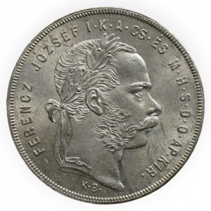 FRANTIŠEK JOSEF I. 1848 - 1916, zlatník 1877 KB