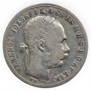 FRANTIŠEK JOSEF I. 1848 - 1916, goldsmith 1882 KB
