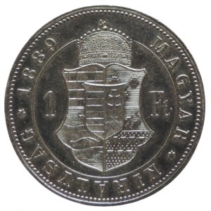 FRANTIŠEK JOSEF I. 1848 - 1916, goldsmith 1889 KB