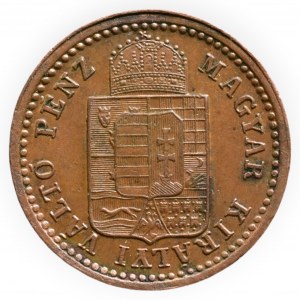 FRANTIŠEK JOSEF I. 1848 - 1916, 1 krejcar 1891 KB