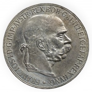 FRANTIŠEK JOSEF I. 1848 - 1916, 5 kor. 1900 b.z.