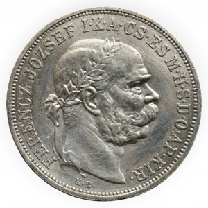 FRANTIŠEK JOSEF I. 1848 - 1916, 5 kor. 1907 KB