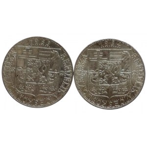 ČSR 1918-1939, 20 Kč 1933, 1934 2ks