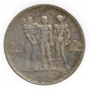 ČSR 1918-1939, 20 Kč 1933