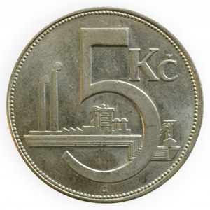 Czechosłowacja 1918-1939, 5 CZK 1925