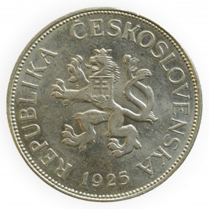 Czechosłowacja 1918-1939, 5 CZK 1925
