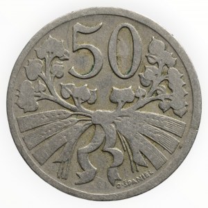 Tschechoslowakei 1918-1939, 50 hal. 1927