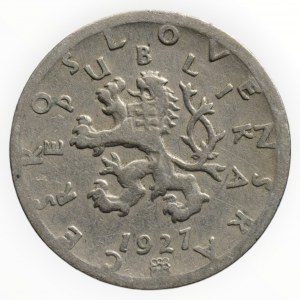 Tschechoslowakei 1918-1939, 50 hal. 1927