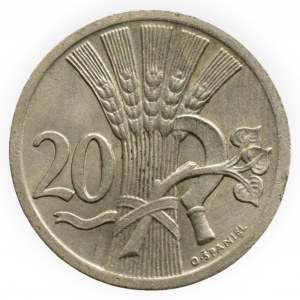 Czechosłowacja 1918-1939, 20 hal. 1928
