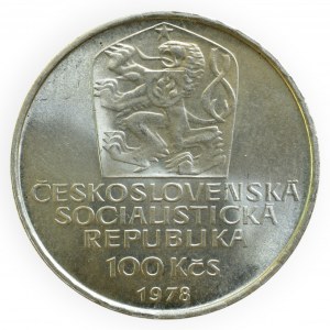 ČSR 1945-1989, 100 Kč 1978 Karel IV.
