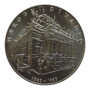 Czechoslovakia 1945-1989, 100 CZK 1983 National Theatre