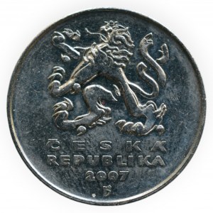 ČR 1993-, 5 Kč 2007 Jablonec