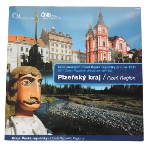 Sada oběžných mincí 2011 Plzeňský kraj