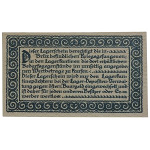 Nouzovky, K.u.K. Kriegsgefangenenlager Brüx - Most 5 Kronen