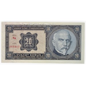 ČSR 1918-1939, 20 Kč 1926 Eg 562215
