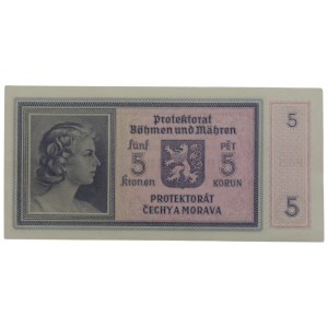 Protektorát Č+M, 5 K 1940 P 021 neperf.