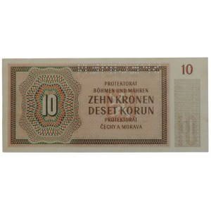 Protektorát Č+M, 10 K 1942 S.46N 680684 perf.