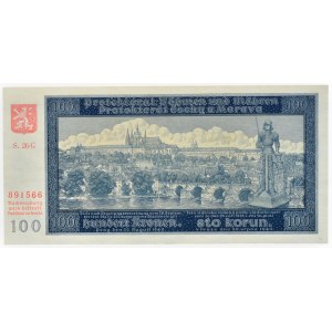 Protektorát Č+M, 100 K 1940 26G 891566