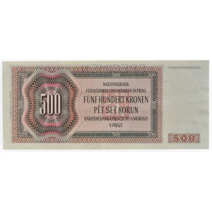 Protectorate B+M, 500 K 1942 Ia 943800