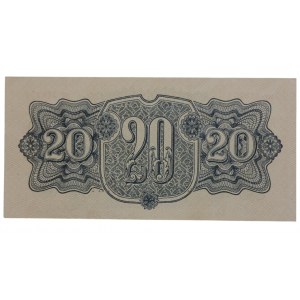 Československo 1944-1945, 20 K 1944 KP 218273 perf.