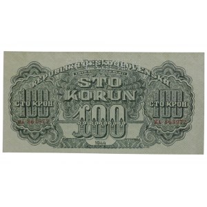 Československo 1944-1945, 100 K 1944 MA 863972 perf.