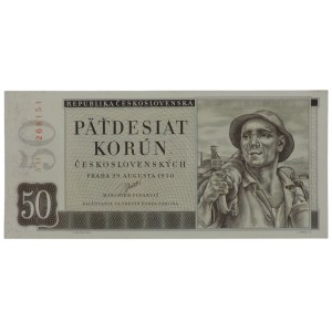 Czechoslovakia 1945-1989, 50 CZK 1950 A 11268151 perf.