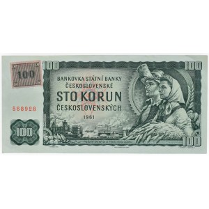 Czechosłowacja 1945-1989, 100 CZK 1961, kolekcja 1993, 568928