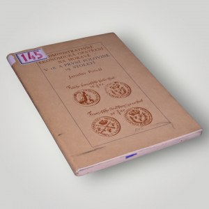 Pošvář J. - Administrative and economic measures in Moravia in the 18th and the first half of the 19th century.