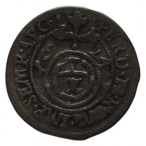 Bavaria - Palatinate, Maximilian I. 1623-148, 2 kreuzar 1624 Heidelberg with titl. Ferdinand II, Hahn 151 R