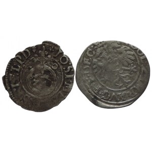 Pfalz Zweibrücken, Johann I./Johann II., 1/24 tol. 1587 + 1/24 tol. 1620 kiprový blže neurč. 2ks