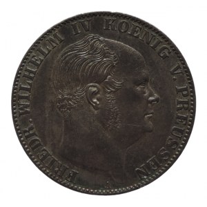 Prussia, Friedrich Wilhelm IV. 1840-1861, Federal thaler 1860 A
