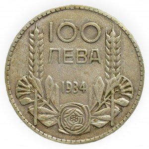 Bulgaria, Boris III 1918-1943, 100 leva 1934