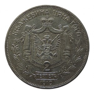 Montenegro, Nikola I. 1860-1918, 2 Perioden 1910 KM.7