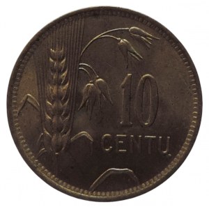 Litauen, 10 Cent 1925