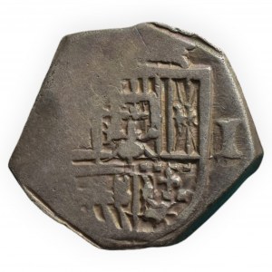 Španělsko - Filip III. 1598-1621, AR real - cob, 17mm