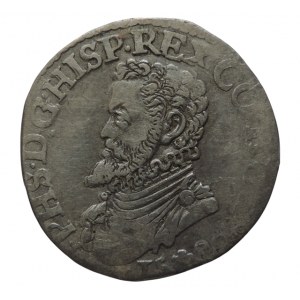 Spanish Netherlands, Philipp II 1555-1598, 1/5 Pilippsdaalder 1580