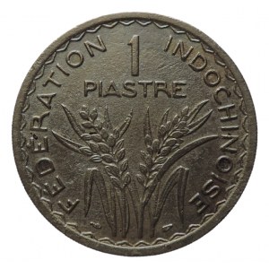Francouzská Indočína , 1 Piastre 1947 CuNi