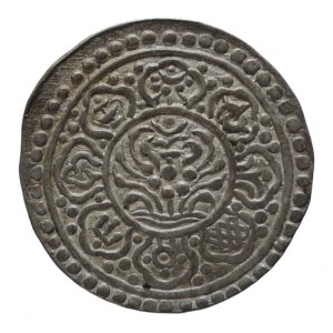 Tibet, 1 Tangka, obd. 1851-1909, billon 27mm