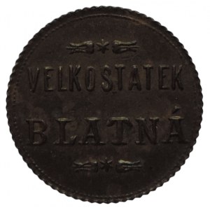 známka Velkostatek Blatná 1L