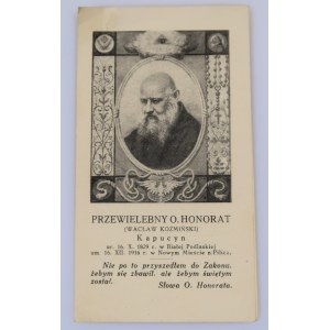 PRZEWIELEBNY o. HONORAT (Wacław Koźmiński) [1938]