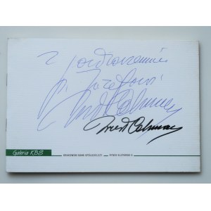 OCHMAN WIESŁAW malarstwo [katalog] Marzec - Kwiecień '2000 [dedykacja W. Ochmana]