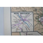 BISSAGA TEOFIL Eisenbahngeographie von Polen [1938].