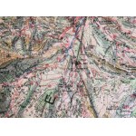 TADEUSZ ZWOLIŃSKI Tatry. Mapa turystyczna. Podziałka 1 : 50 000. [1948].