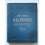 CZECH JÓZEF Krakow Calendar for 1895 [R 64].